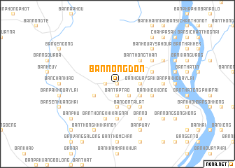 map of Ban Nongdôn