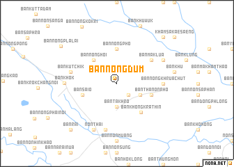 map of Ban Nong Dum