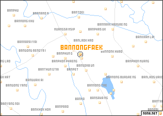 map of Ban Nong Faek