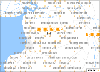 map of Ban Nong Faep