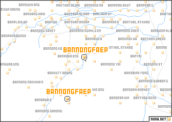 map of Ban Nong Faep