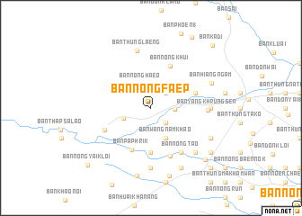 map of Ban Nong Faep