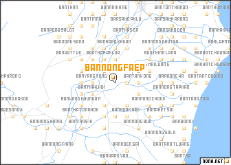 map of Ban Nong Faep