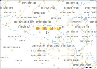 map of Ban Nong Faep