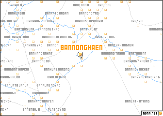 map of Ban Nong Haen