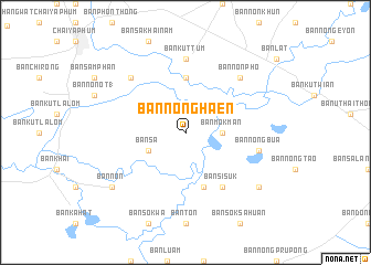 map of Ban Nong Haen