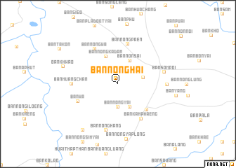 map of Ban Nong Hai