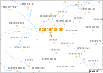 map of Ban Nong Han