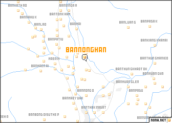 map of Ban Nong Han