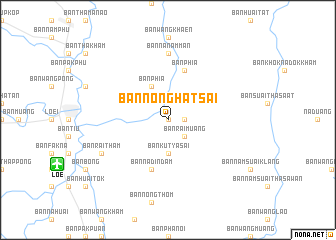 map of Ban Nong Hat Sai