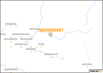 map of Ban Nonghat