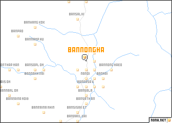 map of Ban Nong Ha