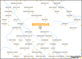map of Bản Nông Ha