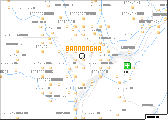 map of Ban Nong Ha