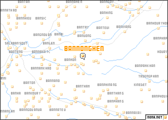 map of Ban Nonghèn