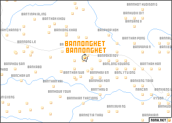 map of Ban Nonghèt