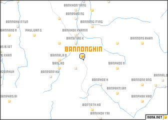 map of Ban Nong Hin