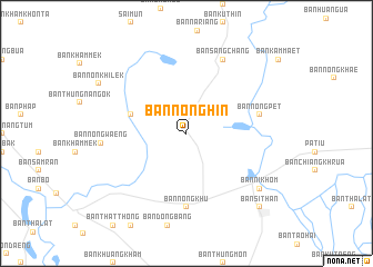 map of Ban Nong Hin