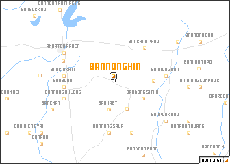 map of Ban Nong Hin