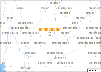 map of Ban Nong Hin