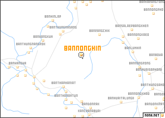 map of Ban Nong Hin