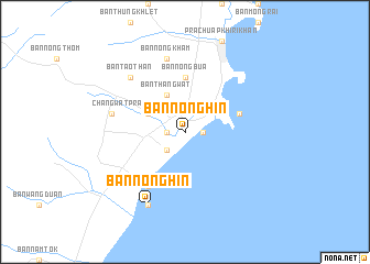 map of Ban Nong Hin