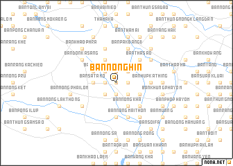 map of Ban Nong Hin