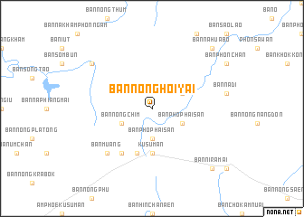 map of Ban Nong Hoi Yai