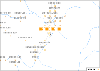 map of Ban Nong Hoi