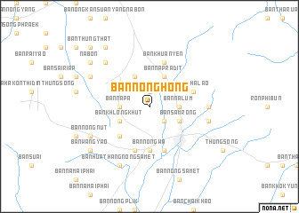 map of Ban Nong Hong