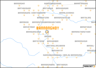 map of Ban Nonghoy