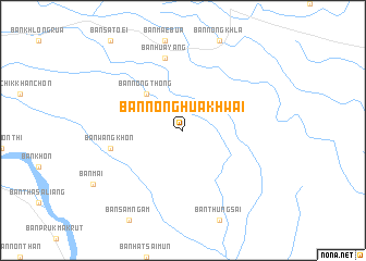 map of Ban Nong Hua Khwai