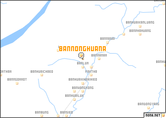 map of Ban Nong Hua Na