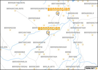 map of Ban Nong Ian