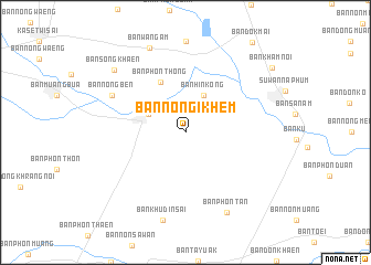 map of Ban Nong I Khem