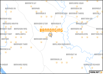map of Ban Nong-Ing
