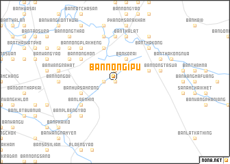 map of Ban Nong I Pu