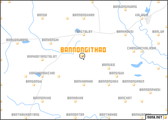 map of Ban Nong I Thao