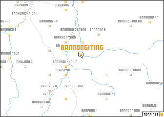 map of Ban Nong I Ting