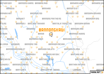 map of Ban Nong Kadi