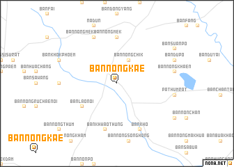 map of Ban Nong Kae