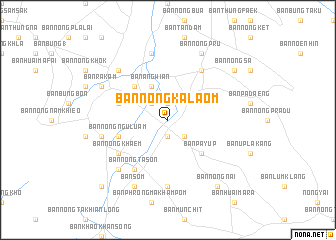 map of Ban Nong Ka La-Om