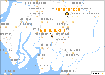 map of Ban Nong Kan