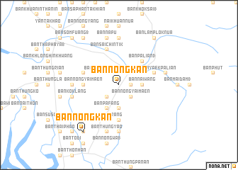 map of Ban Nong Kan