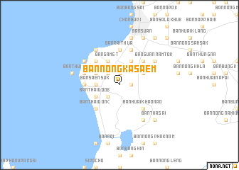 map of Ban Nong Kasaem