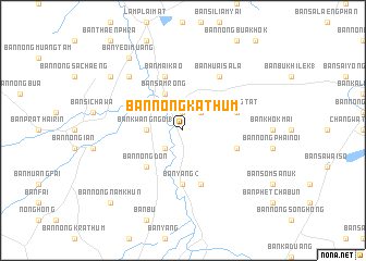 map of Ban Nong Kathum