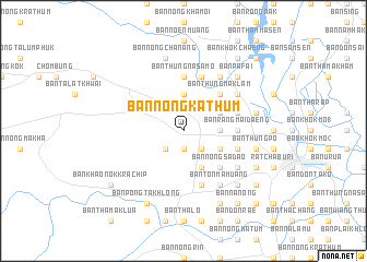 map of Ban Nong Kathum