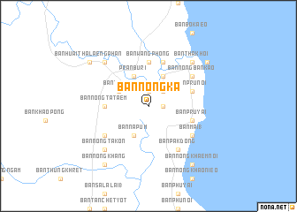 map of Ban Nong Ka