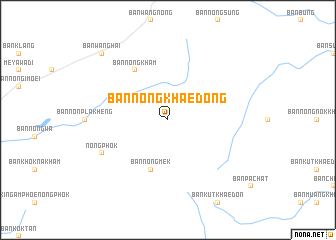 map of Ban Nong Khae Dong