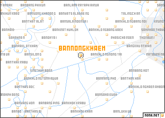 map of Ban Nong Khaem